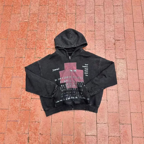 Cross Patch Pullover Hoodie