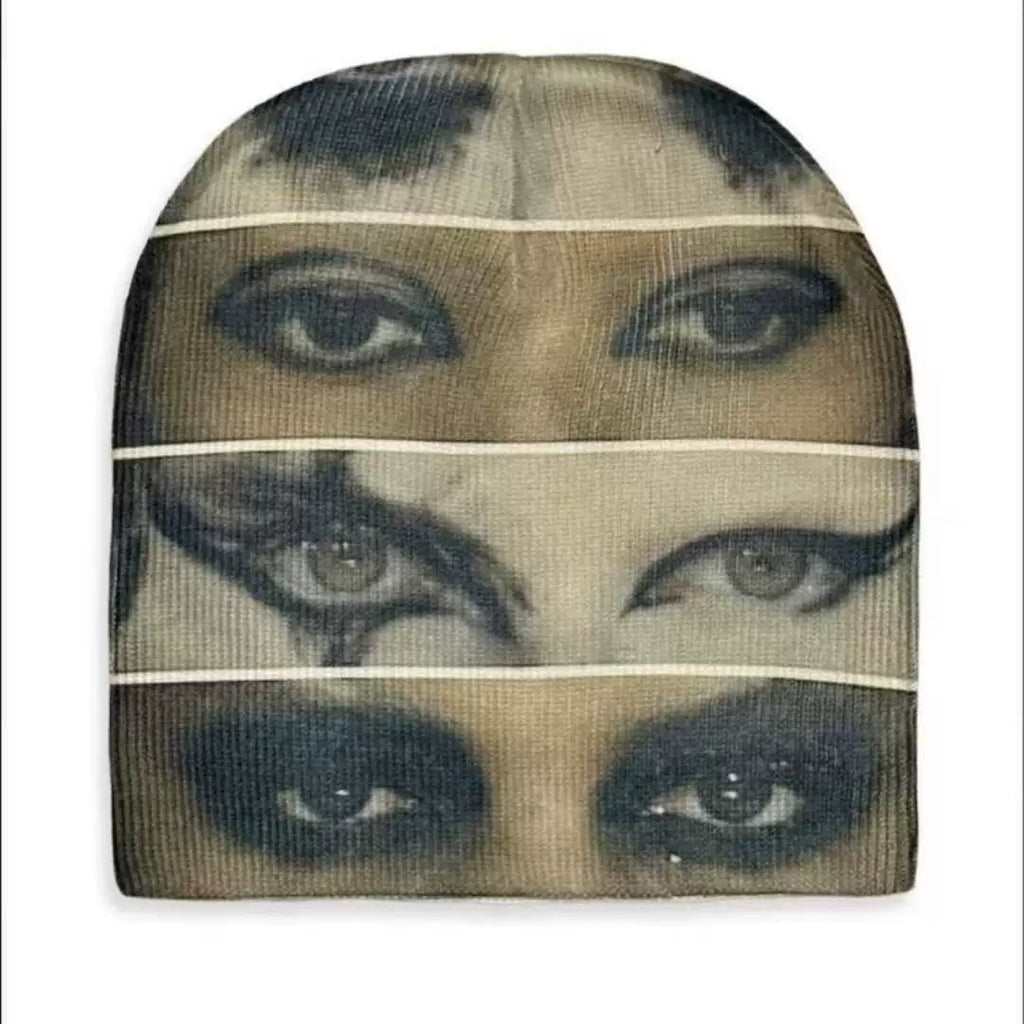 Eyes Print Beanie