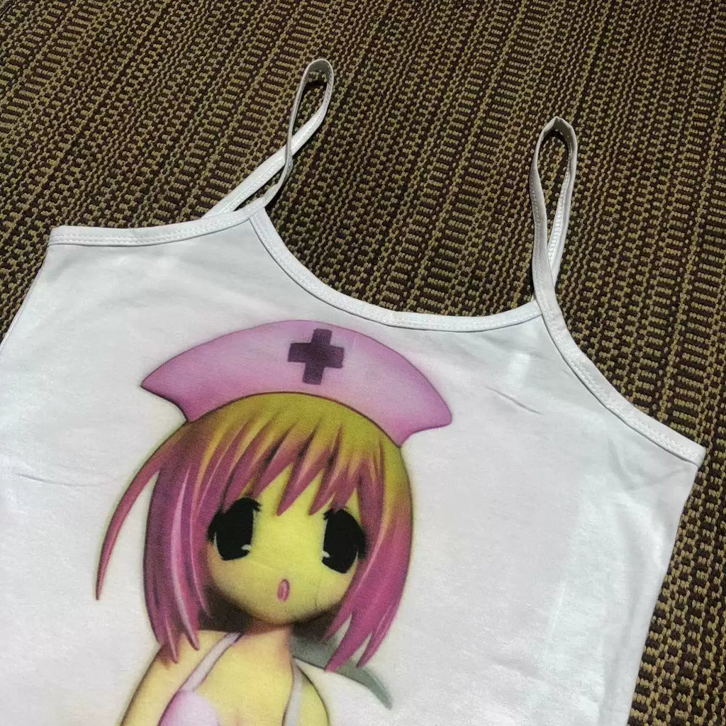 Nurse Doll Print Cami