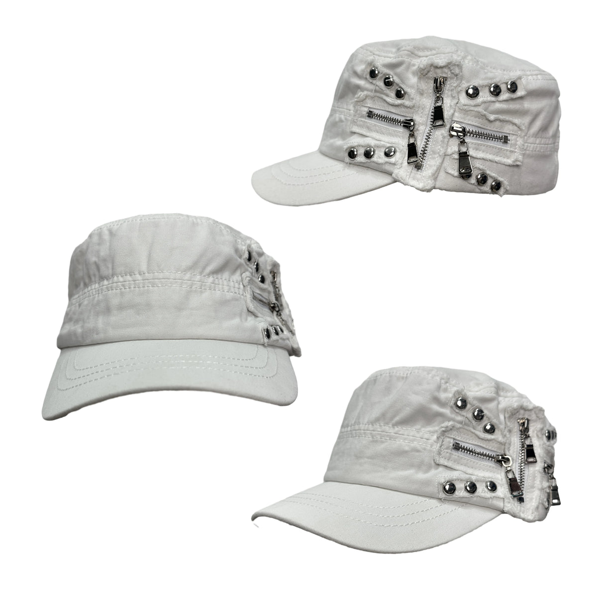 Washed Military Cadet Cap