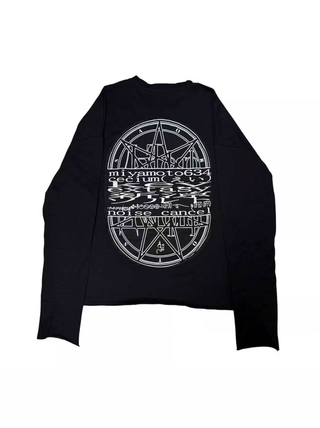 Witch Portrait Distressed Long Sleeve