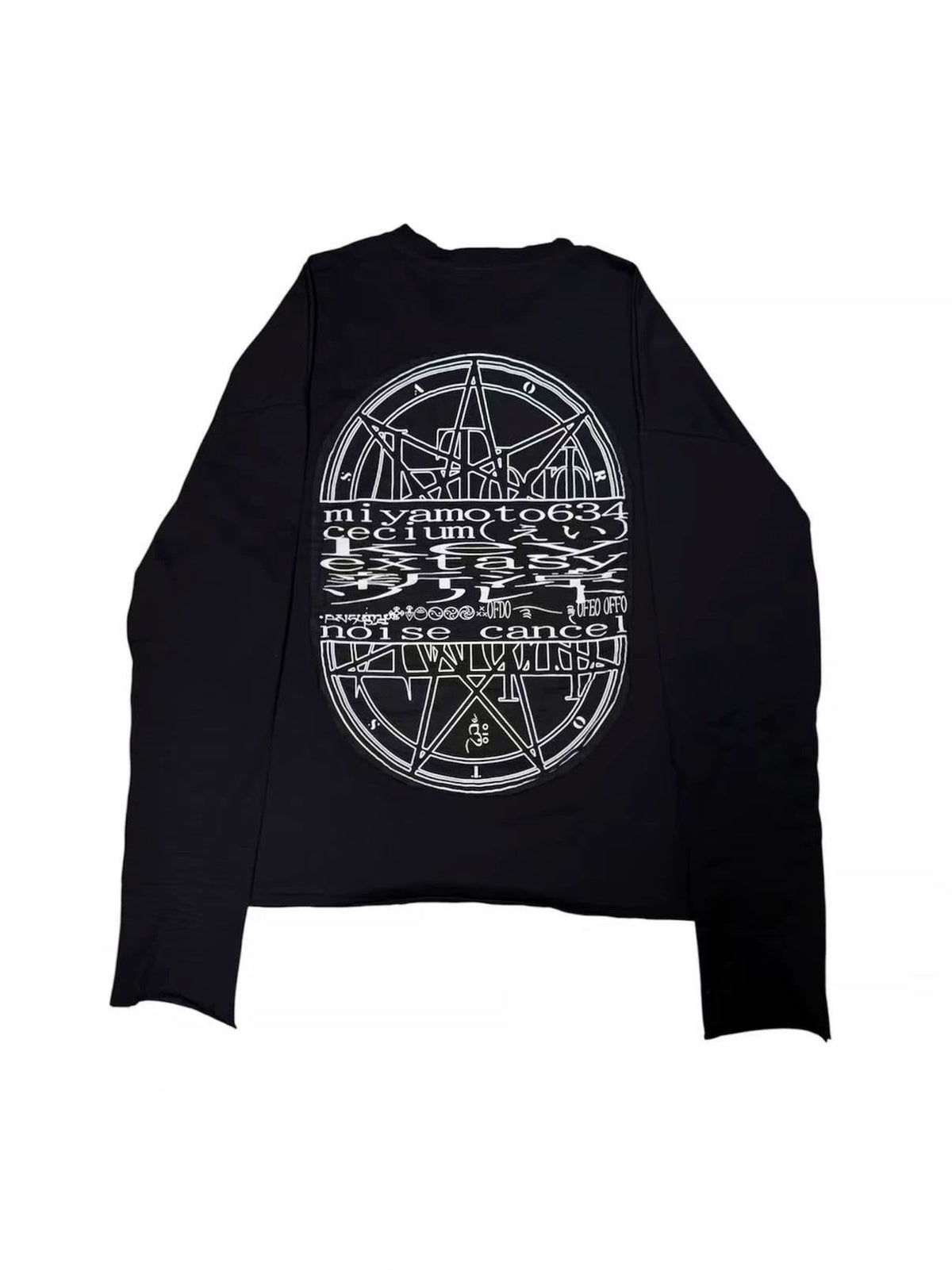 Witch Portrait Distressed Long Sleeve