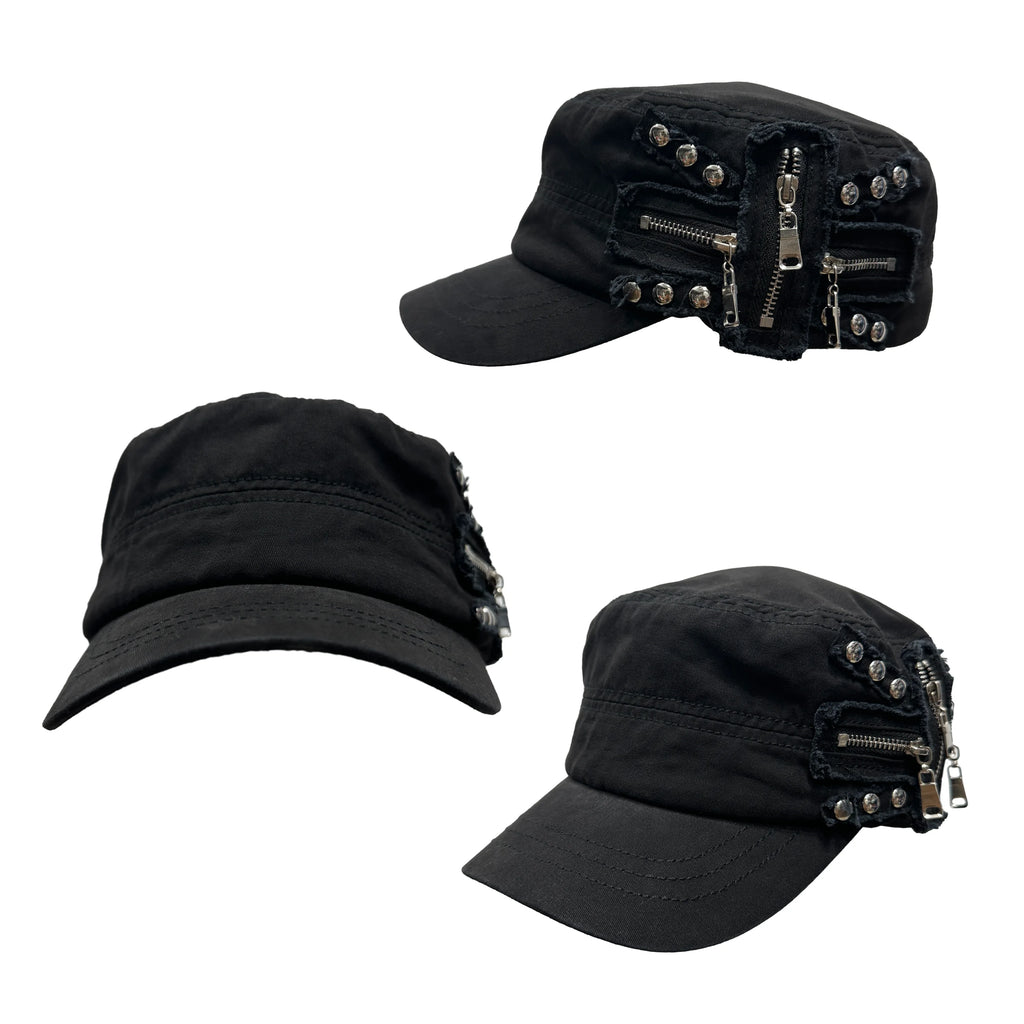 Washed Military Cadet Cap