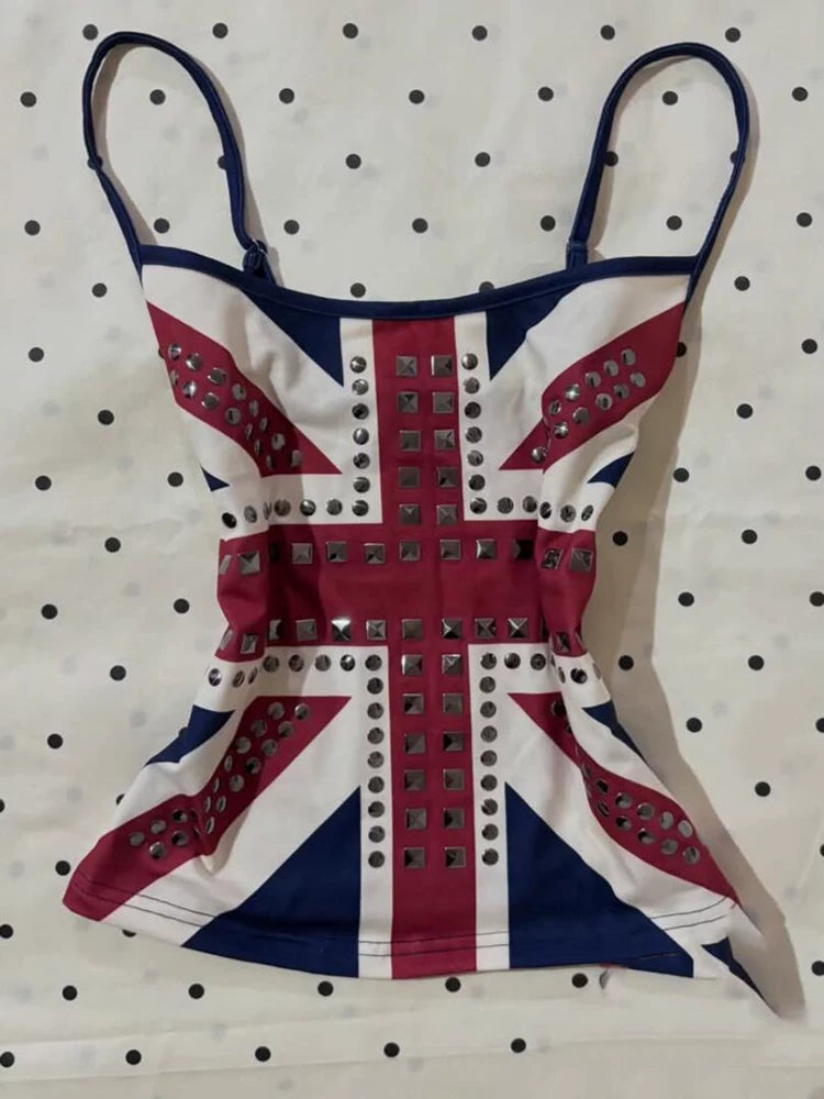 Union Jack Print Cami