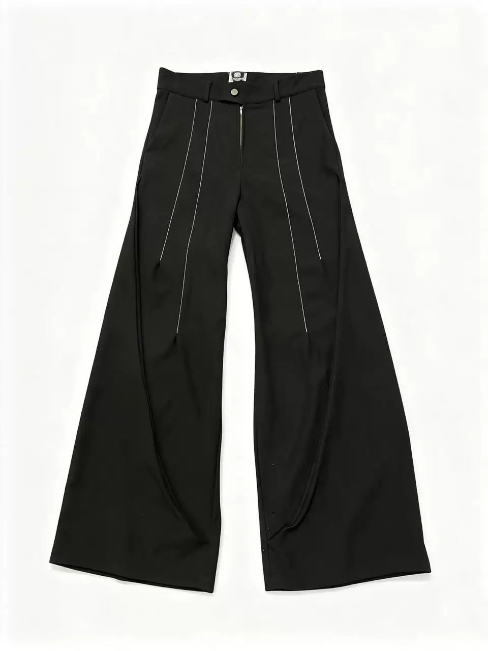 Portrait Patch Wide Jeans