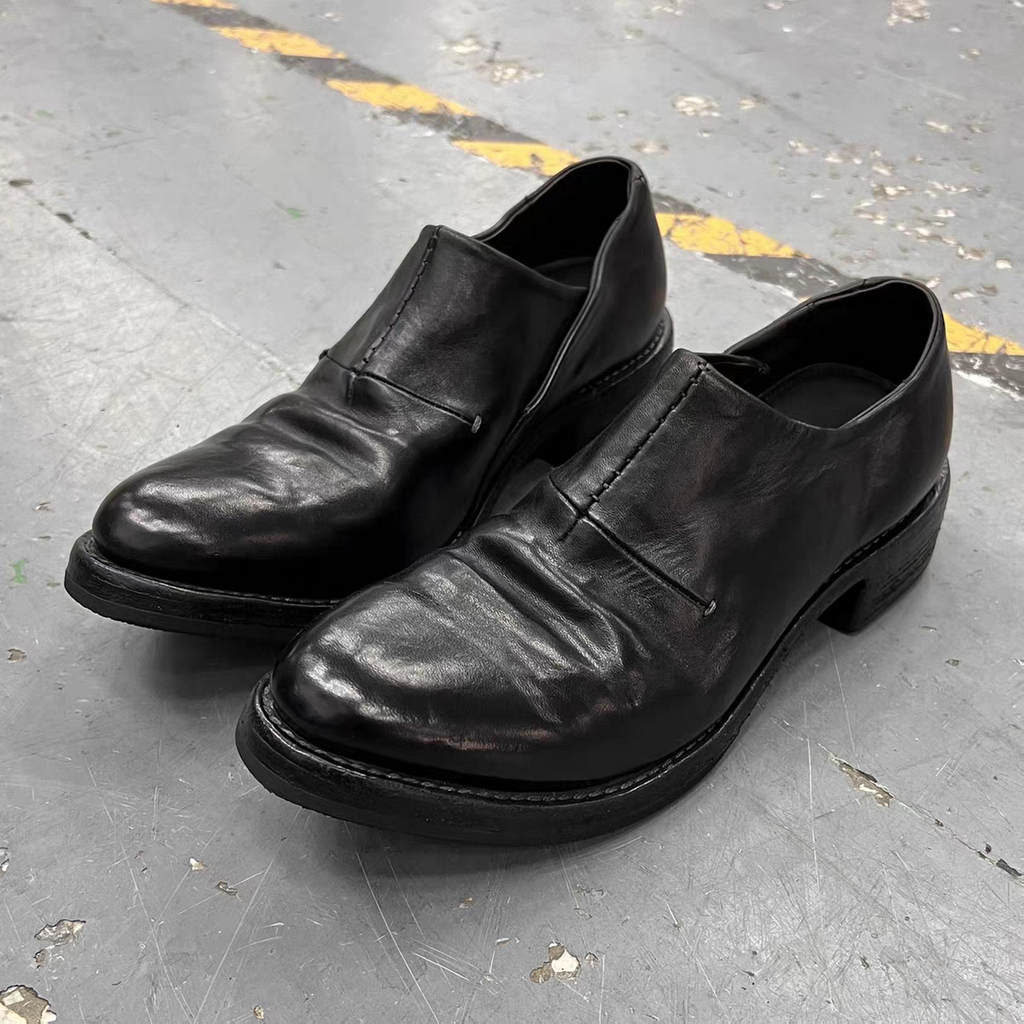 Stitched Leather Loafers