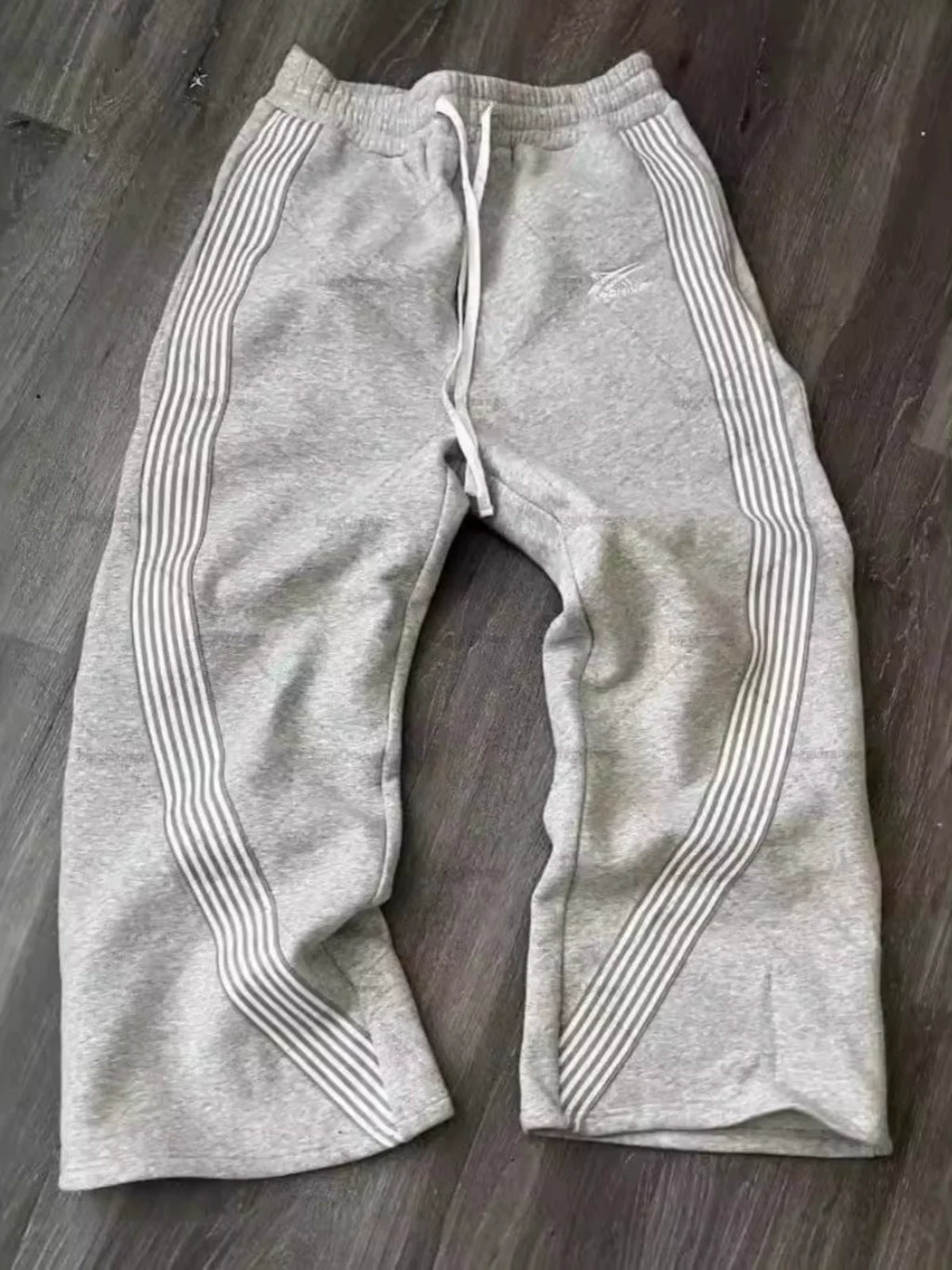 Side Stripe Wide Sweatpants