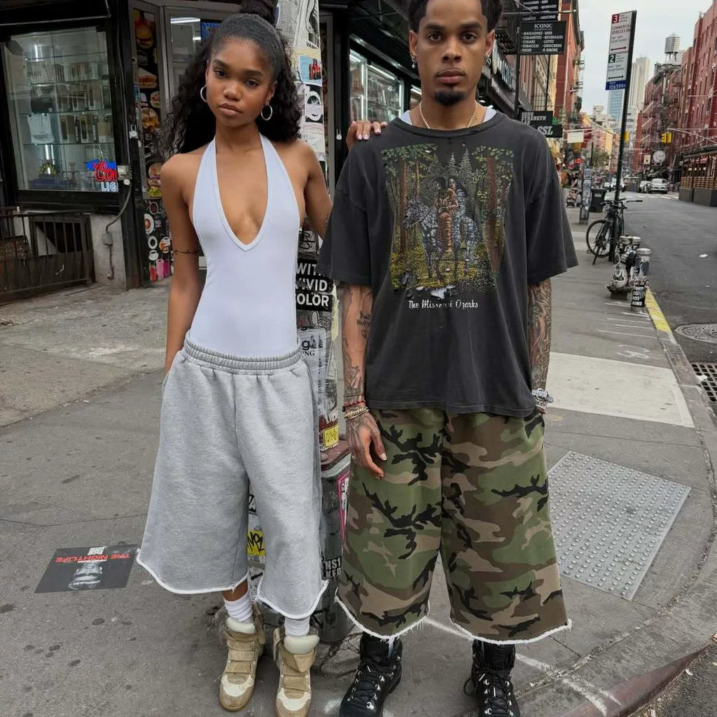 Camo Wide Sweatpants