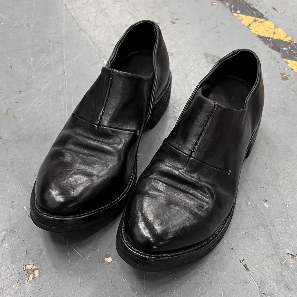 Stitched Leather Loafers