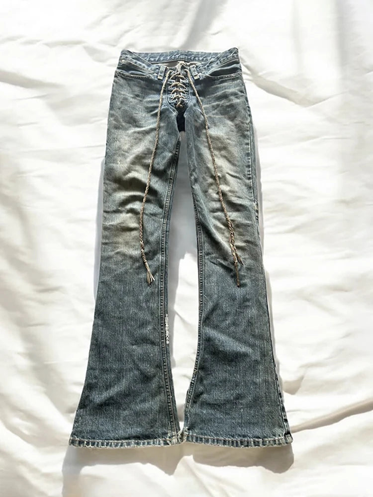Graphite Wash Flare Jeans