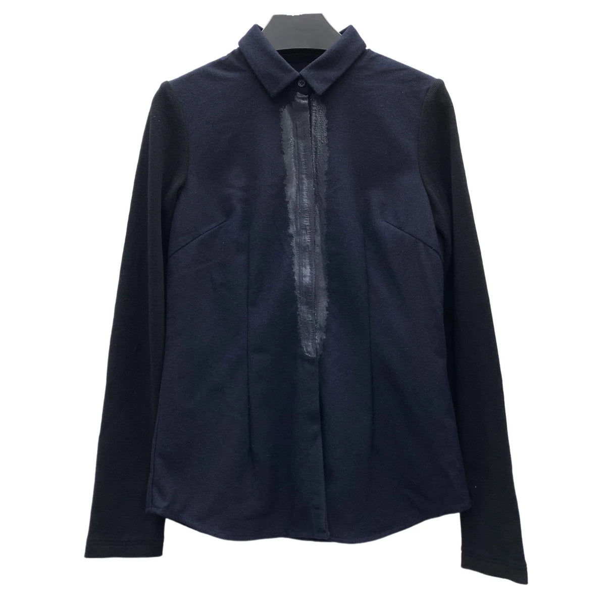 Raw Seam Wool Blend Shirt