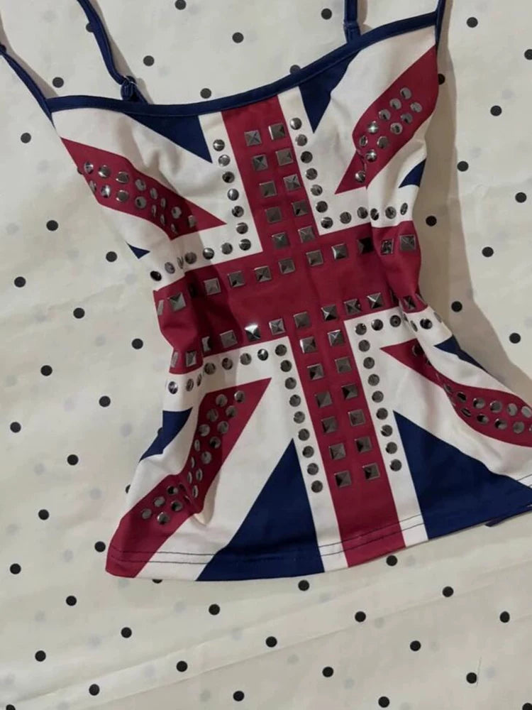 Union Jack Print Cami