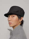 Foldable Brim Denim Cap
