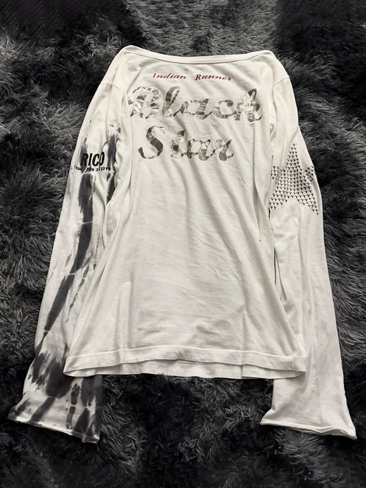 Ink Splash Star Long Sleeve