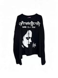 Witch Portrait Distressed Long Sleeve