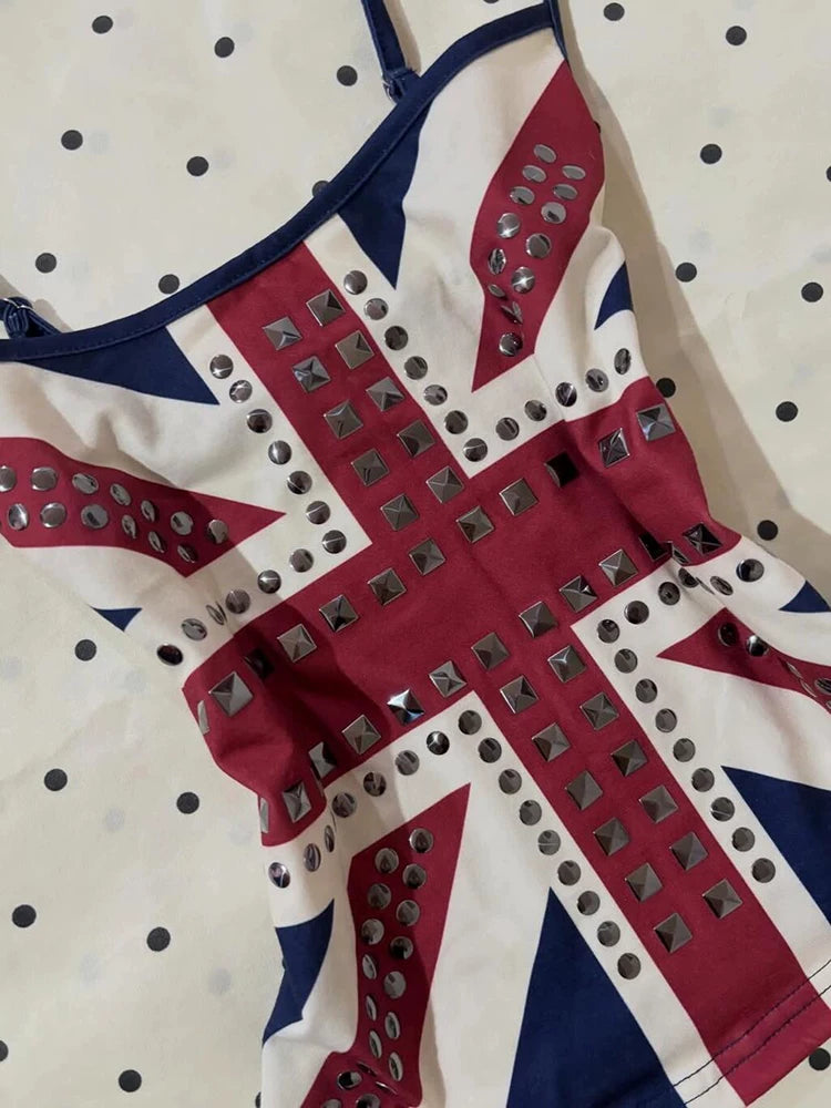 Union Jack Print Cami