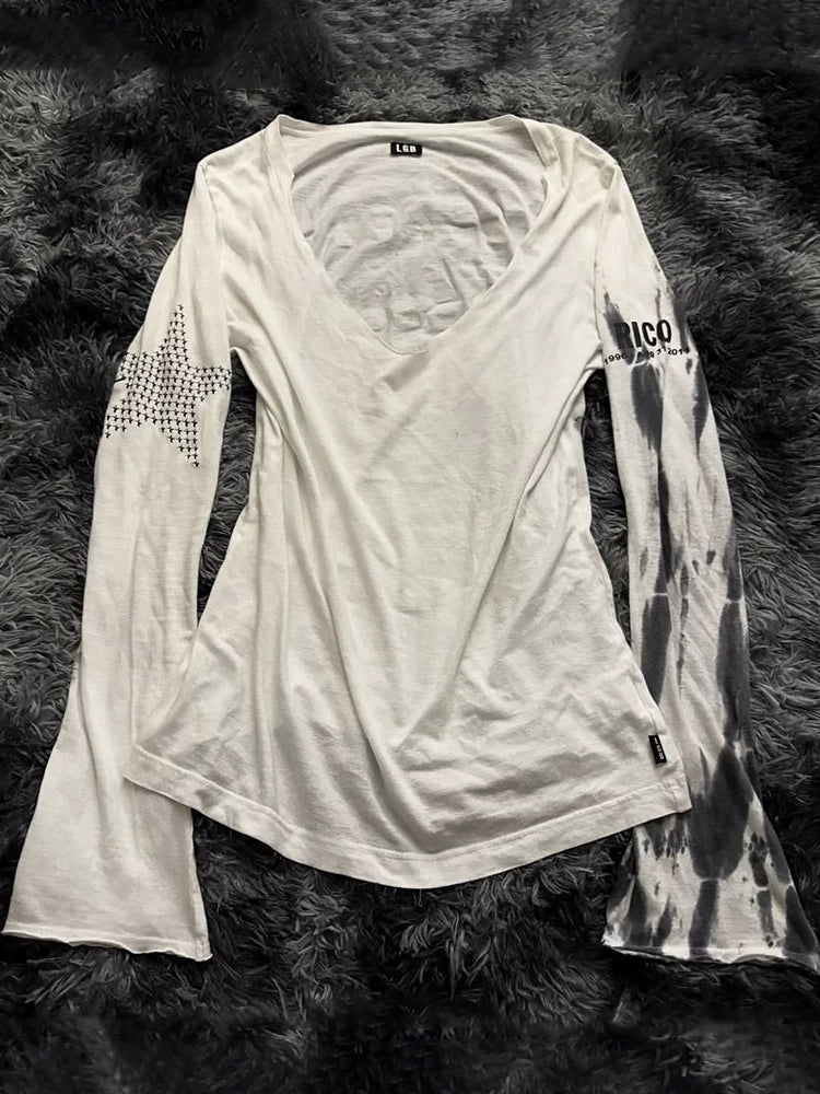 Ink Splash Star Long Sleeve