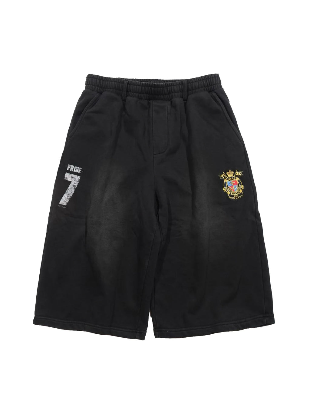 Embroidered Sweat Shorts