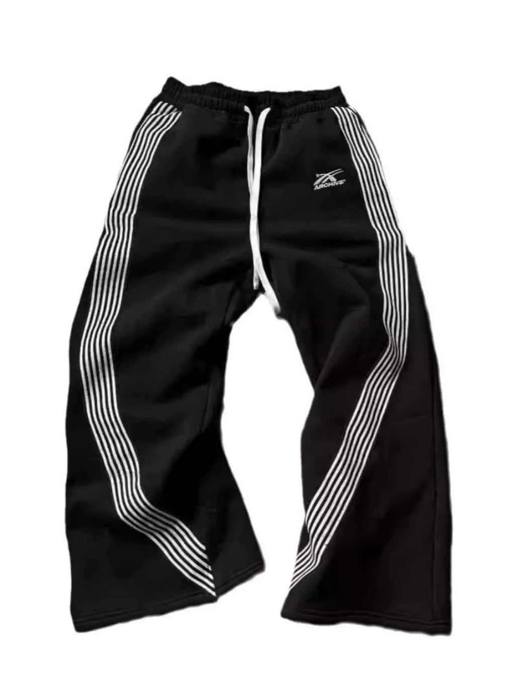 Side Stripe Wide Sweatpants