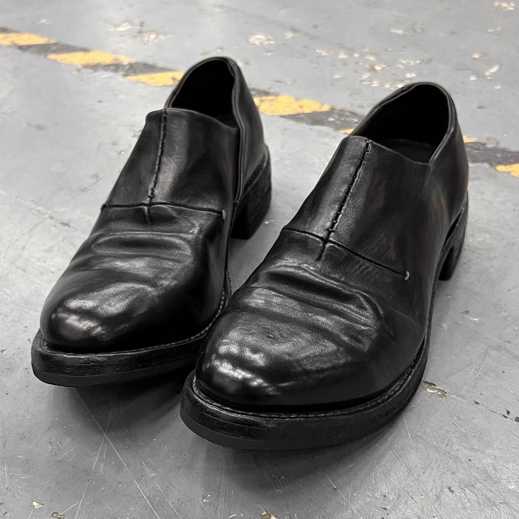 Stitched Leather Loafers