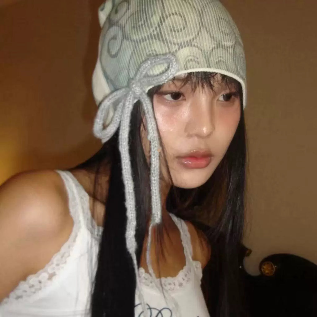 Y2K Earflap Knit Beanie