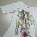 Petunia Girl Print Tee