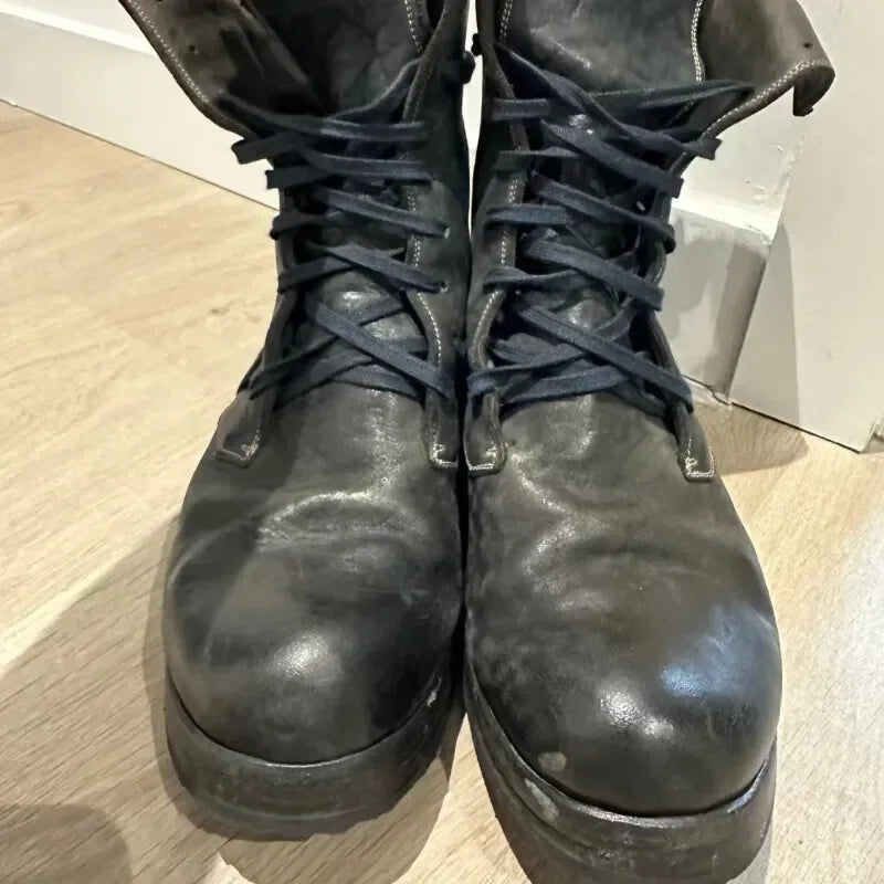 Lace Combat Boots