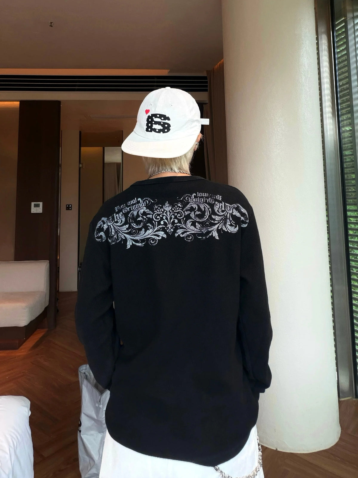 Chrome Print Long Sleeve
