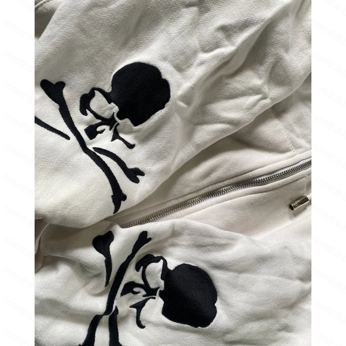 Skull Zip Hoodie