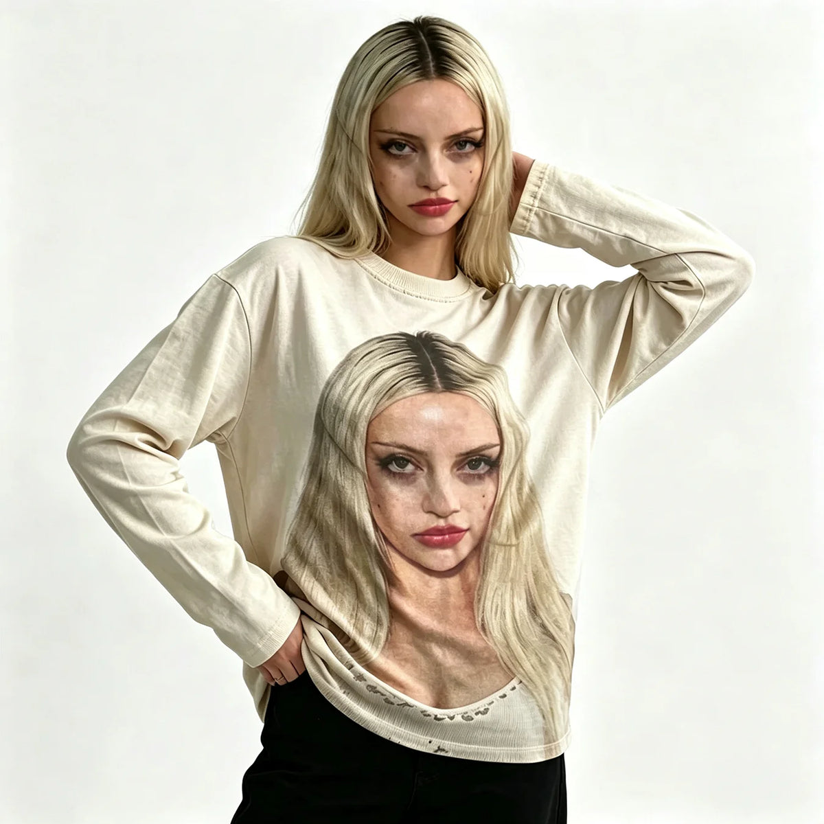 Portrait Long Sleeve Tee