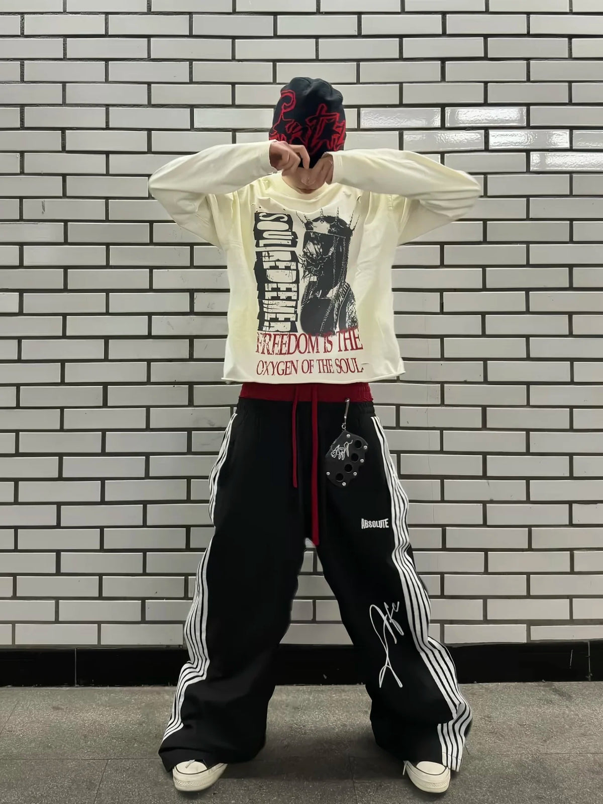 Double Waist Wide Pants
