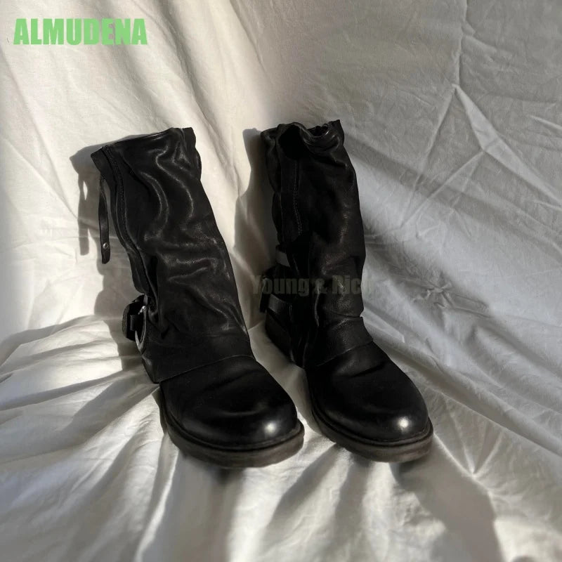 Western Harness Boots