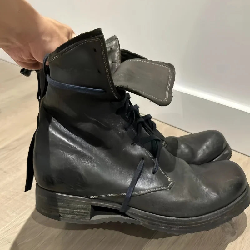 Lace Combat Boots
