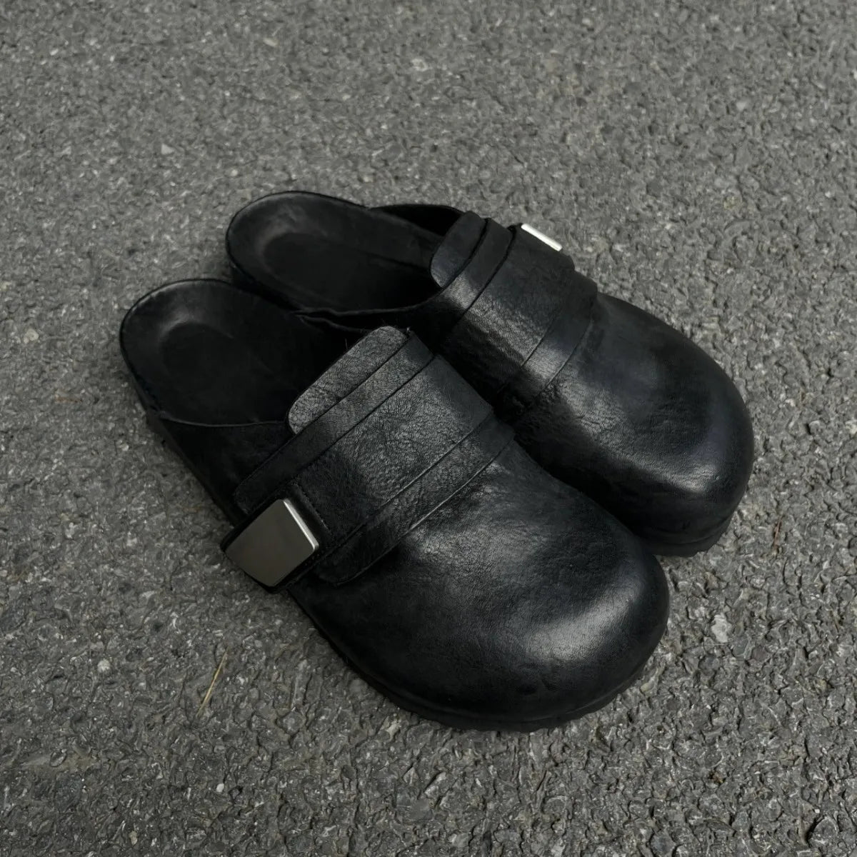 Leather Mules