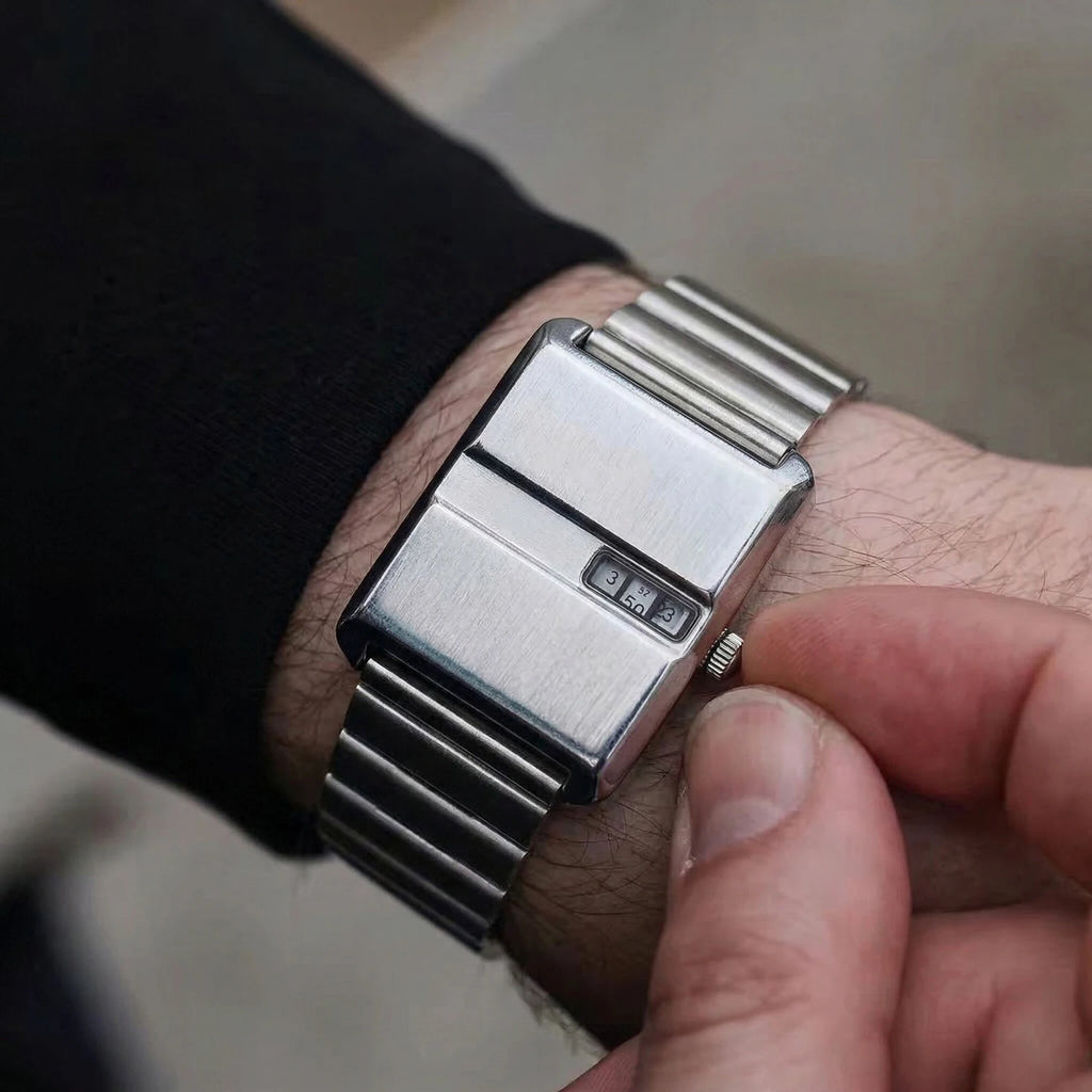 Square Steel Watch