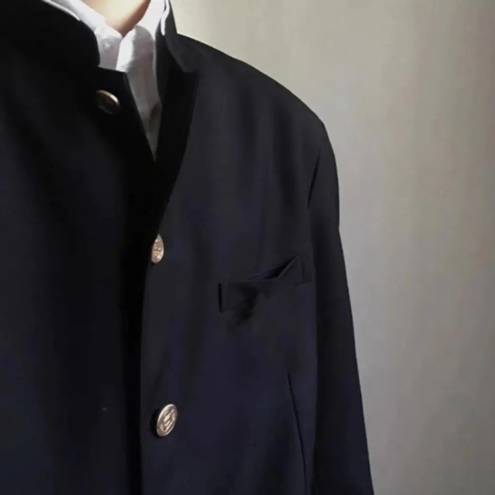 Stand Collar Uniform Jacket