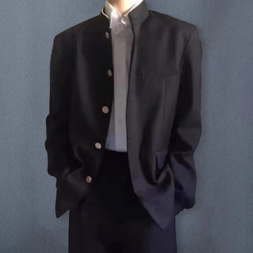 Stand Collar Uniform Jacket