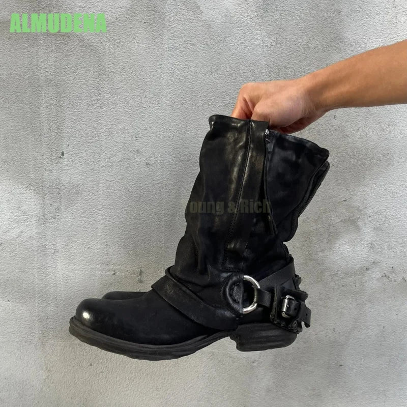 Western Harness Boots