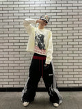 Double Waist Wide Pants