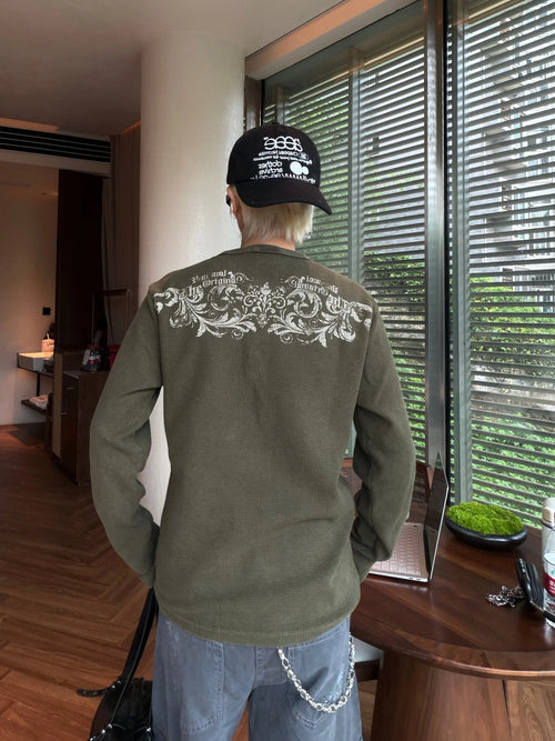 Chrome Print Long Sleeve