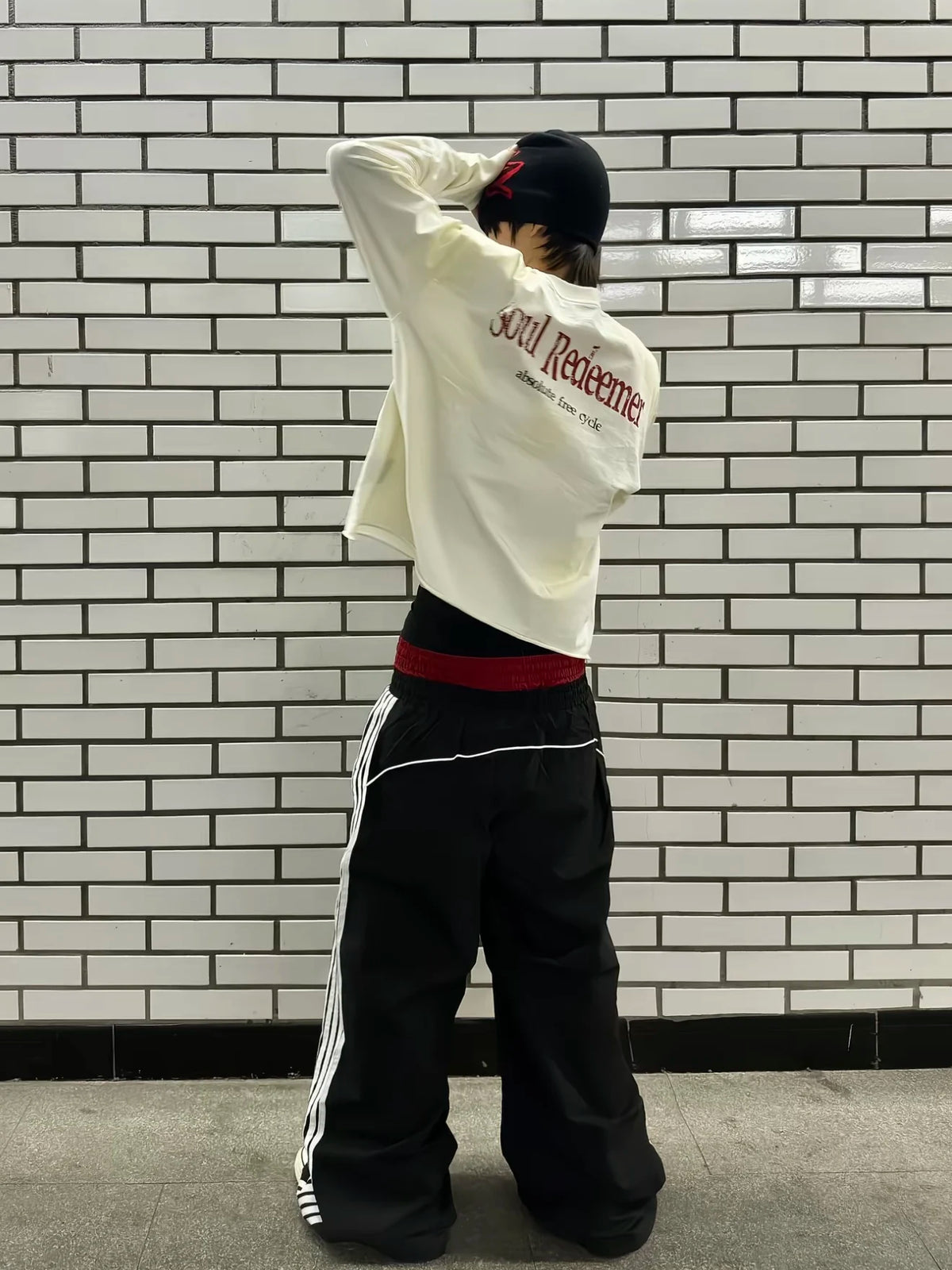 Double Waist Wide Pants