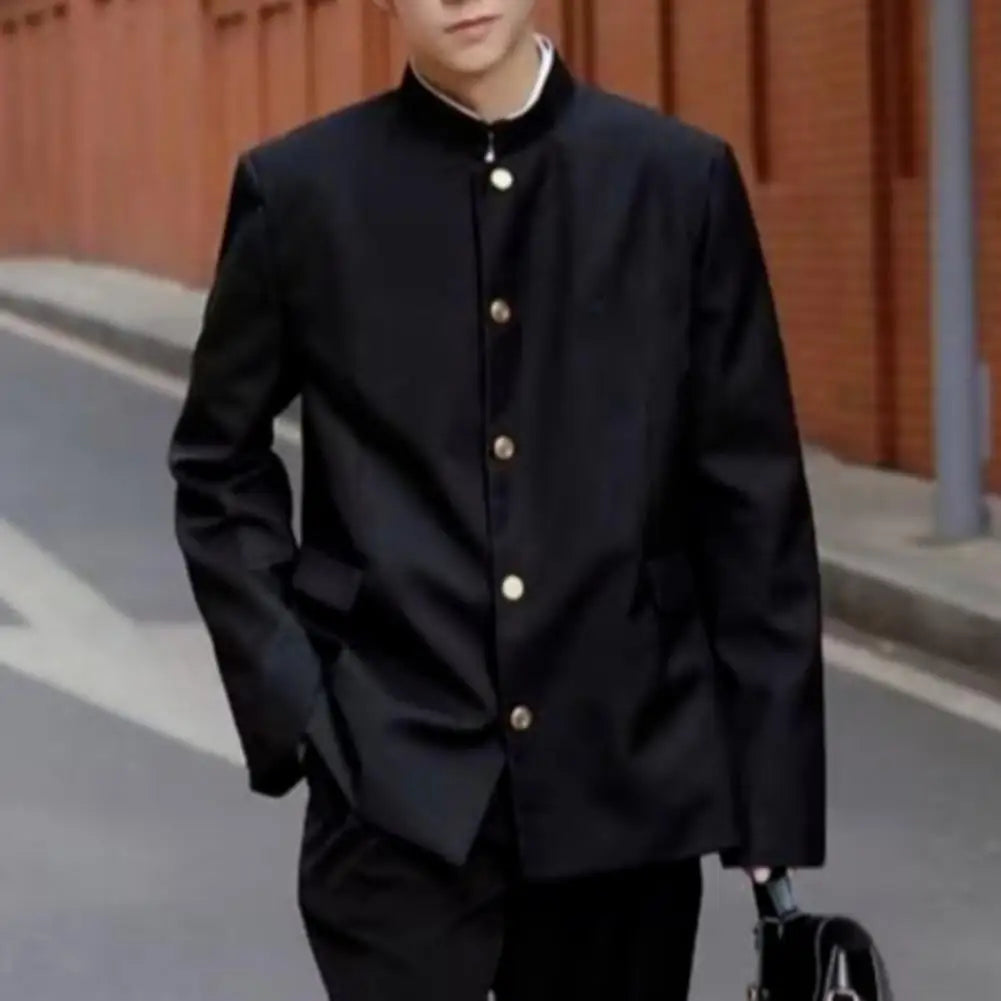 Stand Collar Uniform Jacket