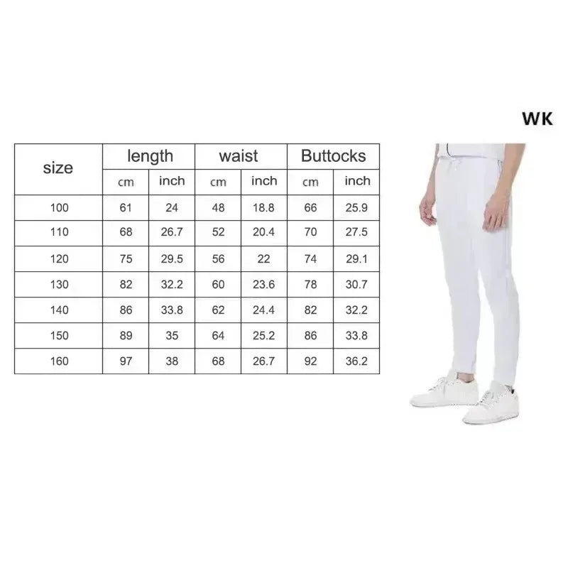 Script Print Wide Sweatpants