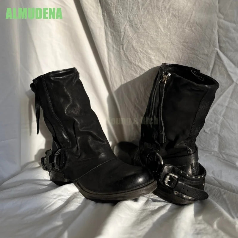 Western Harness Boots