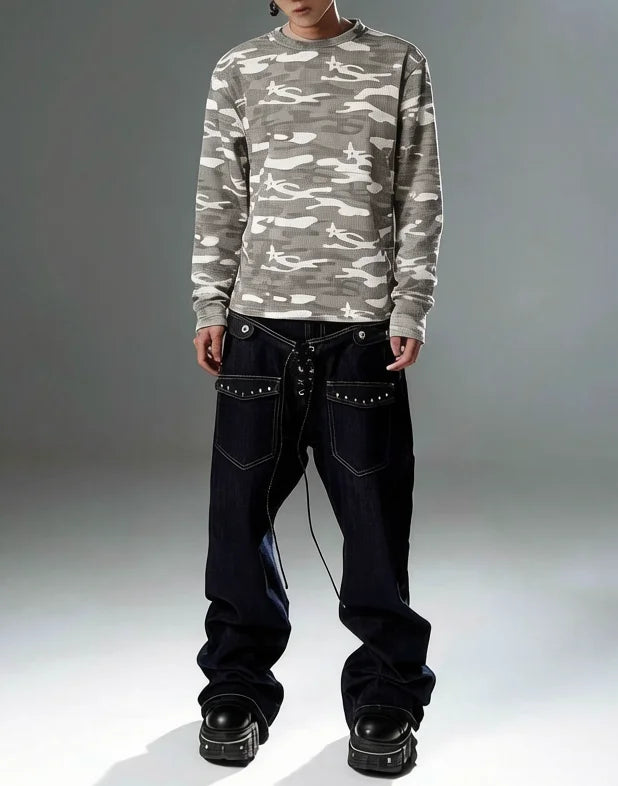 Digital Camo Long Sleeve