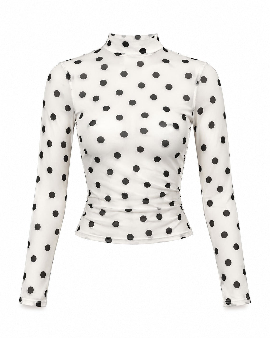 Polka Dot Long Sleeve Top