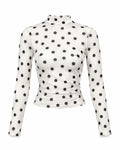 Polka Dot Long Sleeve Top