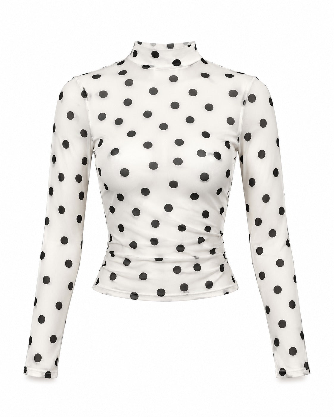 Polka Dot Long Sleeve Top