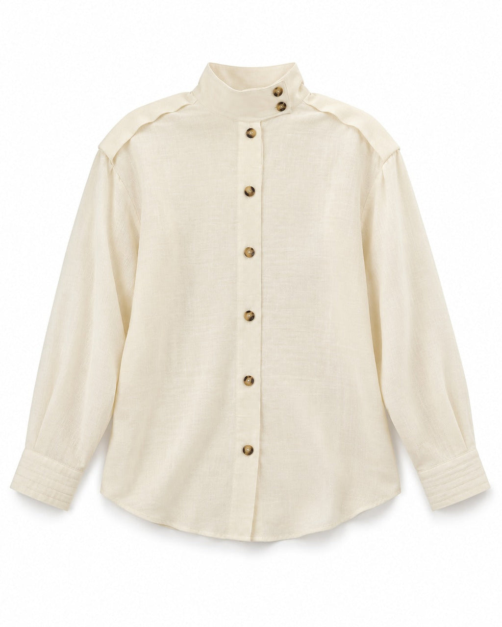 White Frayed Shirt