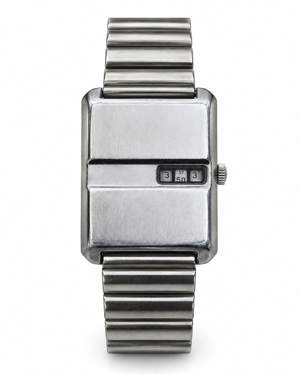 Square Steel Watch